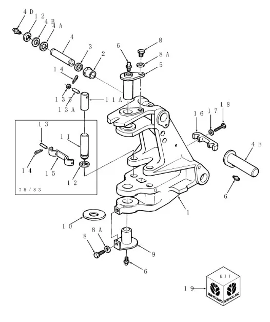 D8NNC648AB - палец